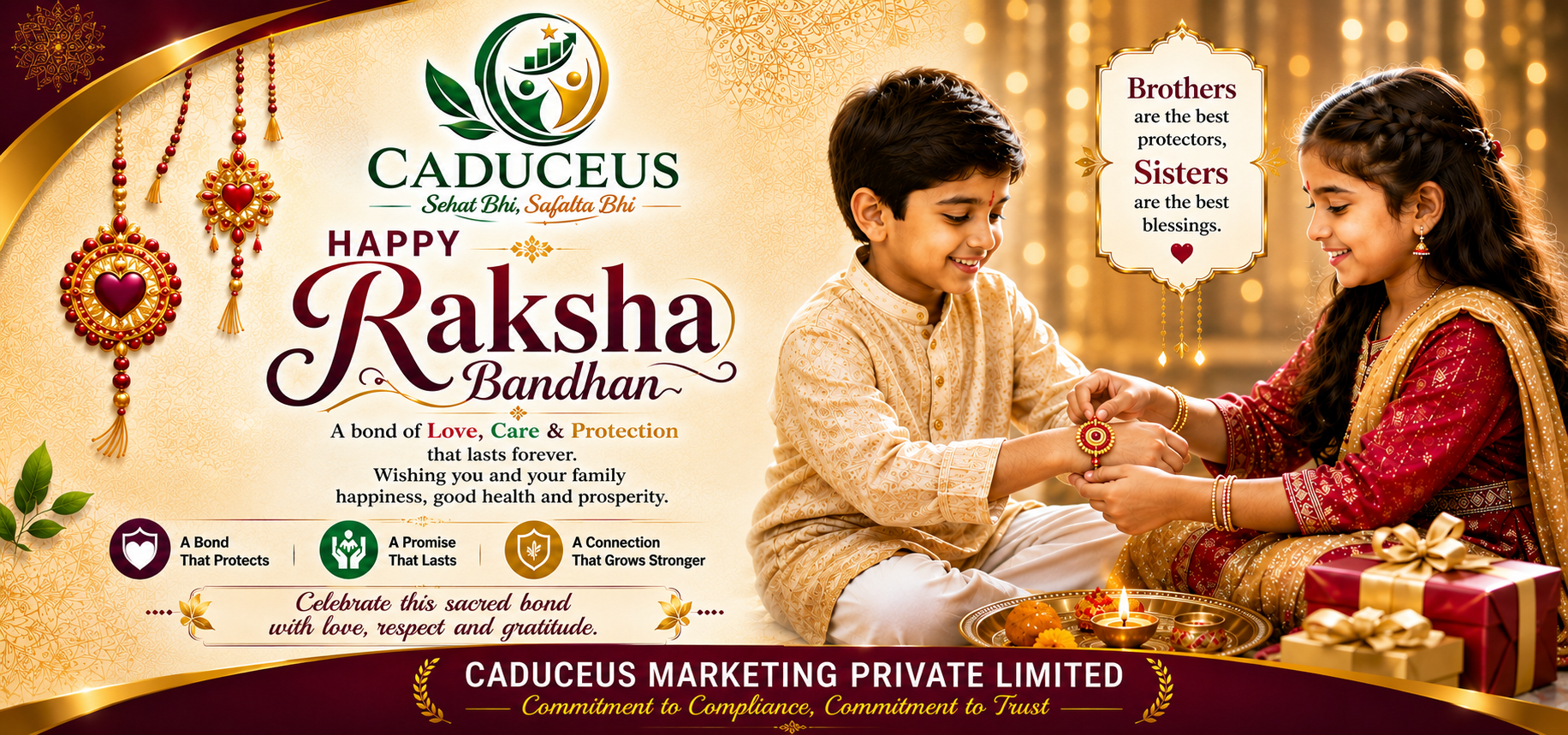 Caduceus Marketing wellness products banner 2